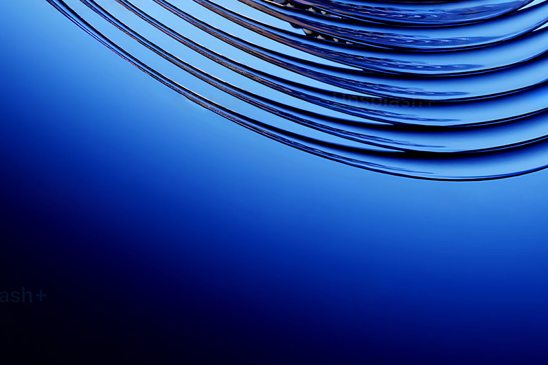 Blue wave background